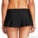 Acasia Womens Swim Skirted Bikini Bottom Waistband Swim Skirt Swimsuit Black as B07F2HWX1T